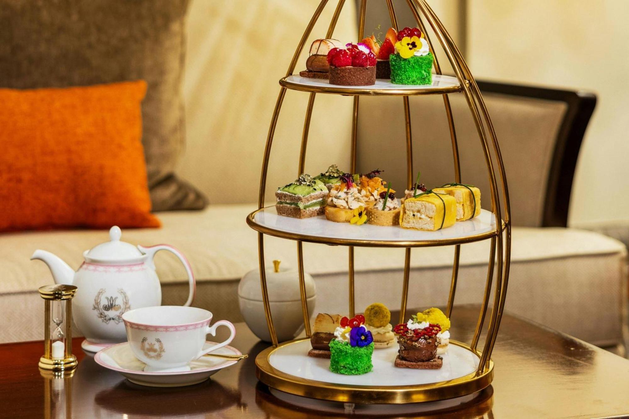 阿扎曼萨雷度假酒店-奢华精选 阿吉曼 外观 照片 Afternoon tea at the Taj Mahal Palace, Mumbai